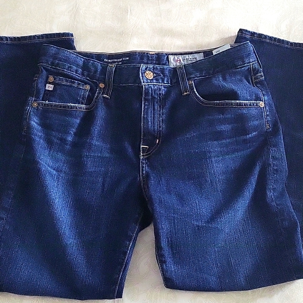 AG Adriano Goldschmied Ex Boyfriend Slouchy Slim Jeans Size 29R